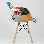 Стул с обивкой в стиле Patchwork варинант исполнения - 3 | Loft Concept в Омске