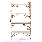 Стеллаж металлический с птичками Primavera варинант исполнения - 1 | Loft Concept в Омске