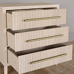 Комод Primo с 3 выдвижными ящиками Светлый дуб варинант исполнения - 6 | Loft Concept в Омске