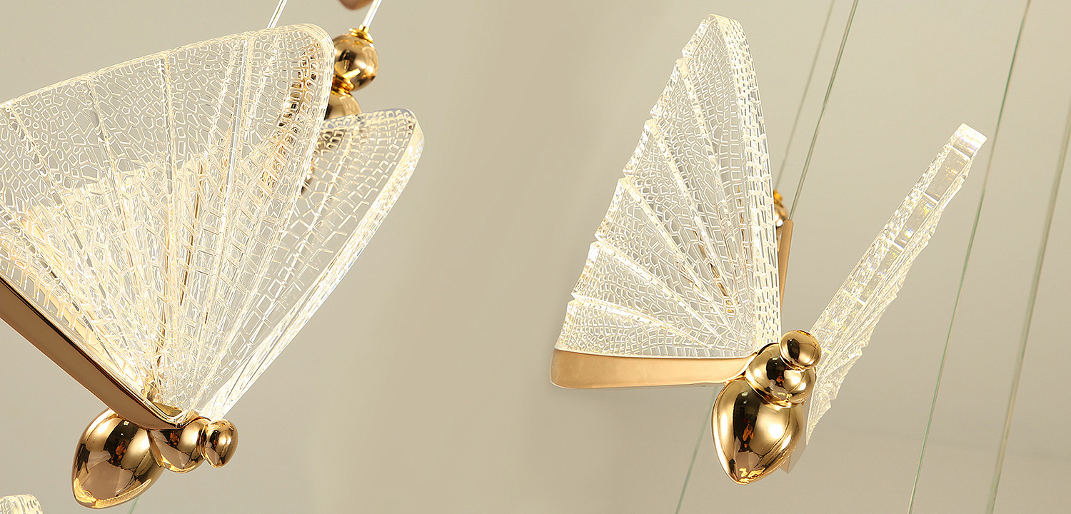 Люстра Glass butterfly chandelier A Люстра Glass butterfly chandelier A - Loft-Concept в Омске