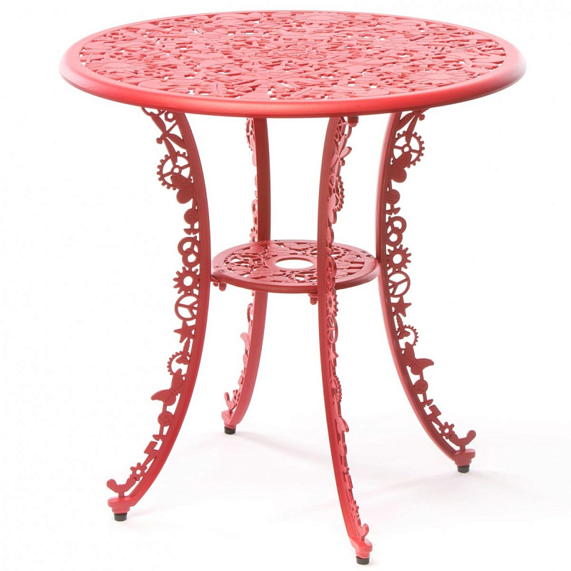 Обеденный стол Industry Collection ALUMINIUM TABLE – RED Красный Обеденный стол Industry Collection ALUMINIUM TABLE – RED Красный в Омске | Loft Concept