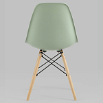Пластиковый стул на ножках из массива бука Eames Mint варинант исполнения - 4 | Loft Concept в Омске