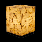 Торшер прямоугольный из натурального камня Calcite Geometry варинант исполнения - 5 | Loft Concept в Омске