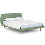 Кровать с мягким изголовьем Palmer Bed варинант исполнения - 9 | Loft Concept в Омске