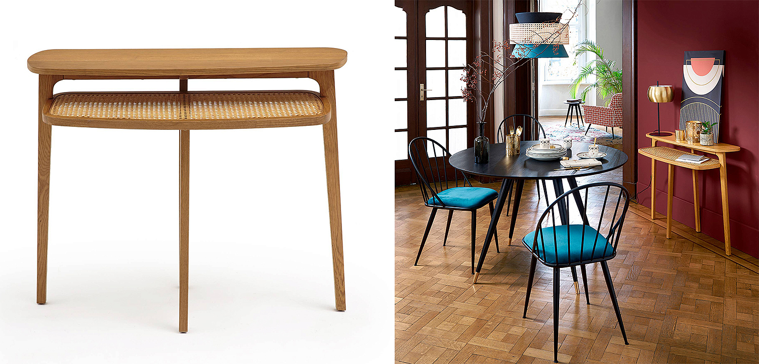 Консоль Morten Wicker Console Консоль Morten Wicker Console - Loft-Concept в Омске