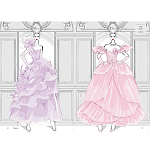 Megan Hess. Elegance варинант исполнения - 2 | Loft Concept в Омске