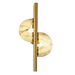 Бра  с фигурным мраморным рассеивателем Spiral of Warm Light варинант исполнения - 4 | Loft Concept в Омске