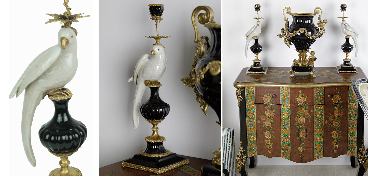 Подсвечник White Parrot Подсвечник White Parrot - Loft-Concept в Омске
