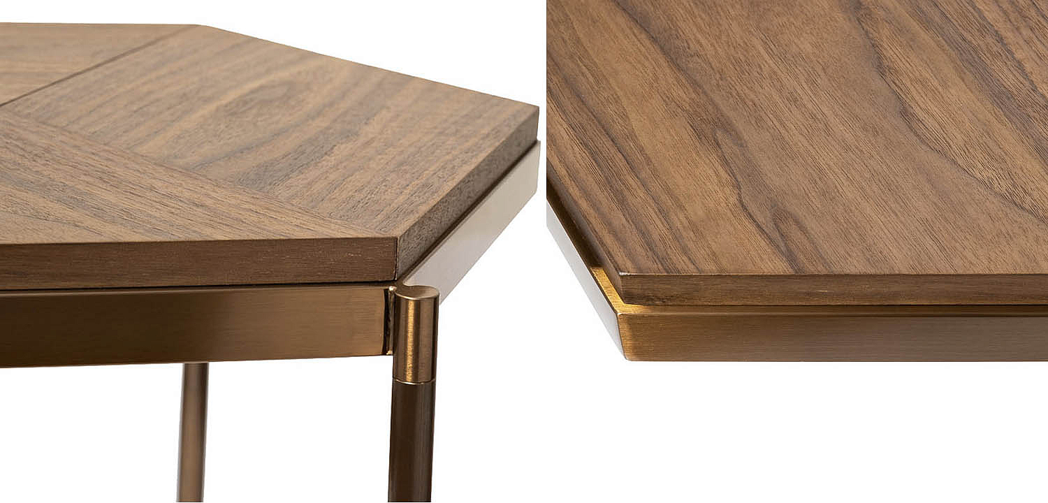 Приставной стол Hexagonal Side Table Приставной стол Hexagonal Side Table - Loft-Concept в Омске