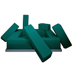 Модульный дизайнерский диван Rumble Modular Sofa варинант исполнения - 2 | Loft Concept в Омске