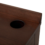 Рабочий стол из массива ясеня Marleen Brown Desk варинант исполнения - 2 | Loft Concept в Омске