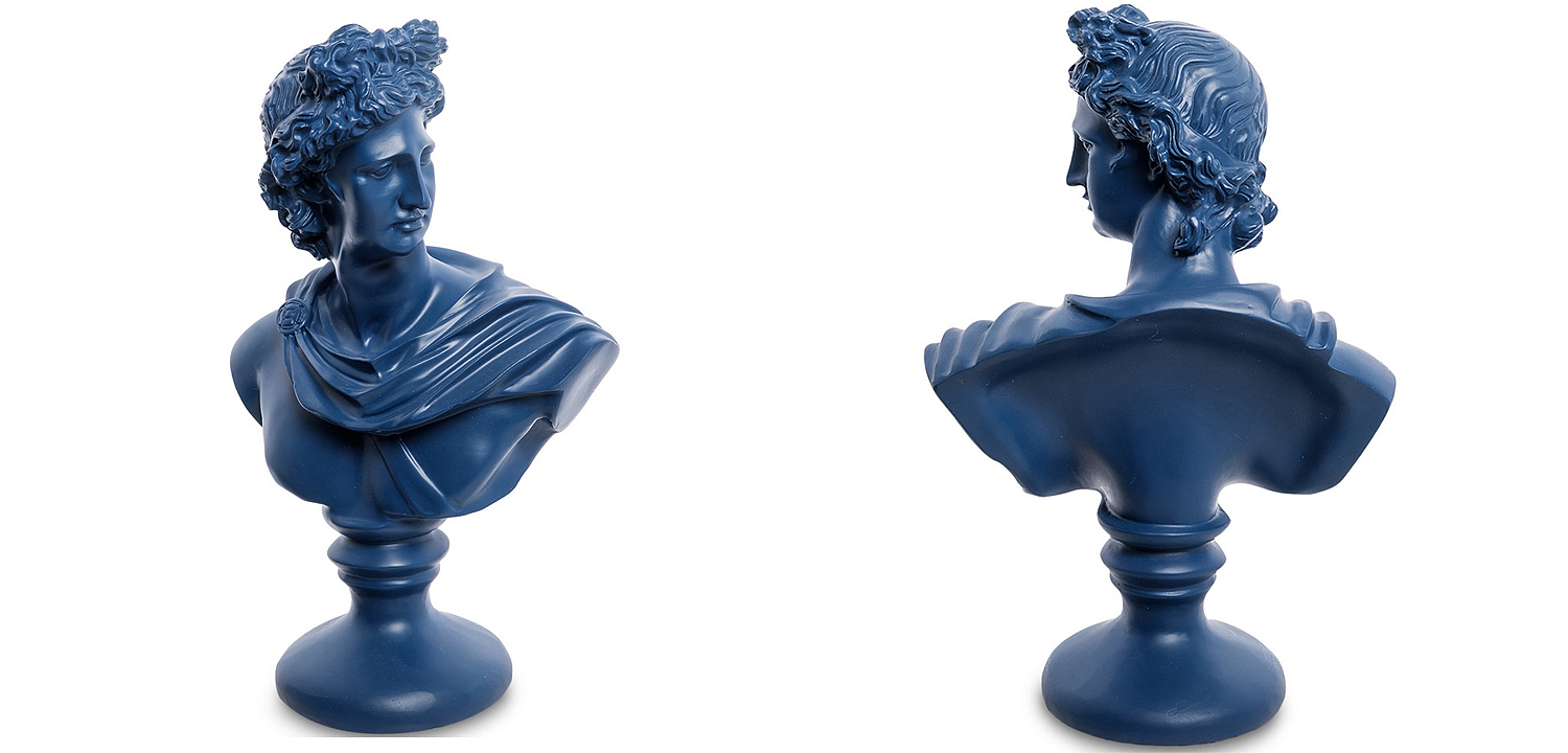 Статуэтка Bust David blue Статуэтка Bust David blue - Loft-Concept в Омске