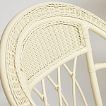 Комплект уличной мебели из ротанга Clara белый варинант исполнения - 3 | Loft Concept в Омске