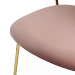 Стул Singer Chair без подлокотников Розовый Велюр варинант исполнения - 6 | Loft Concept в Омске