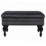 Мягкая банкетка с зоной для хранения Casket Dark Grey варинант исполнения - 1 | Loft Concept в Омске