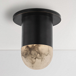 Потолочный светильник светодиодный с плафоном из натурального камня Purgatory варинант исполнения - 1 | Loft Concept в Омске