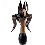 Настольная лампа черная INDONESIAN LAMPS 1 варинант исполнения - 1 | Loft Concept в Омске