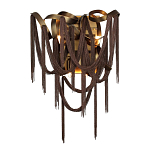 Бра с изогнутыми металлическими лентами и цепочками Atlantis Chain варинант исполнения - 3 | Loft Concept в Омске