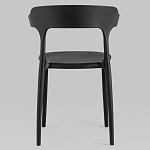 Черный стул из прочного PP-пластика JORIS варинант исполнения - 3 | Loft Concept в Омске