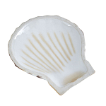 Фигурка из фарфора в виде ракушки морского гребешка Marine Tridacna варинант исполнения - 2 | Loft Concept в Омске