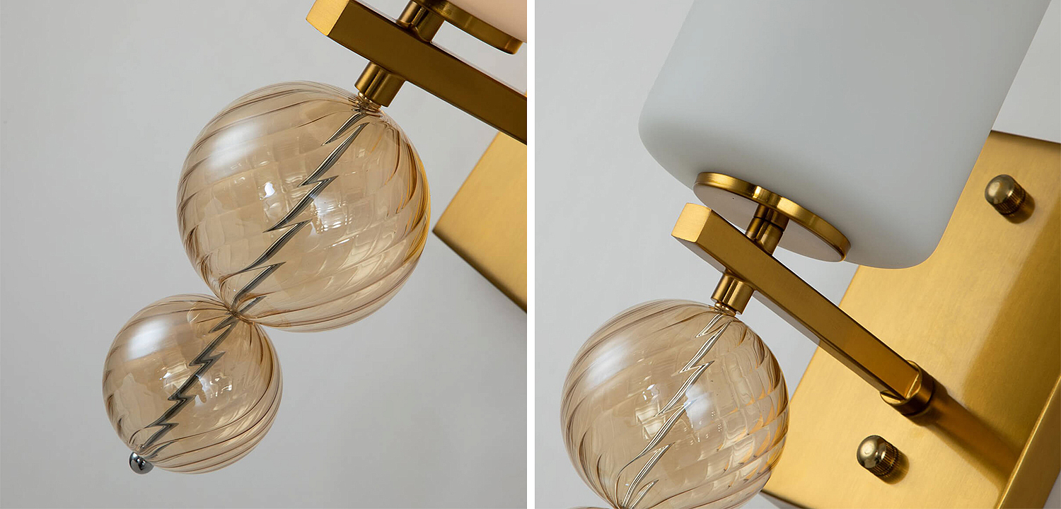 Бра Blown Glass Balloons Wall Lamp Бра Blown Glass Balloons Wall Lamp - Loft-Concept в Омске