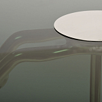 Столик журнальный на основании в виде фигурки девушки Maiden варинант исполнения - 2 | Loft Concept в Омске