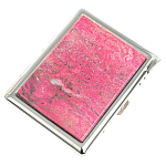 Портсигар с газовой зажигалкой из натурального камня Родонит Stone Cigarettes Cases варинант исполнения - 1 | Loft Concept в Омске