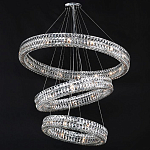 Хрустальная Люстра Элизабет из трех колец Хром  варинант исполнения - 1 | Loft Concept в Омске