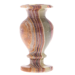 Ваза настольная для цветов из натурального оникса Onyx Vase варинант исполнения - 1 | Loft Concept в Омске