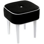 Квадратный мягкий пуф на белых ножках Winton Pouf Square варинант исполнения - 9 | Loft Concept в Омске