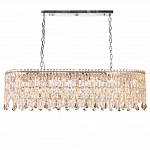 Люстра овальная с хрустальными подвесками Roul Crystal Light варинант исполнения - 4 | Loft Concept в Омске