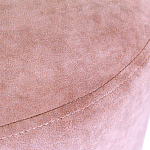 Банкетка овальная пыльно-розовый велюр на 4-х металлических ножках золотого цвета SANJAY варинант исполнения - 5 | Loft Concept в Омске