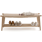 Деревянная банкетка из массива дуба Mia Oak Banquet варинант исполнения - 3 | Loft Concept в Омске