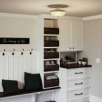 Потолочный светильник со стеклянным плафоном в виде купола Quoizel варинант исполнения - 16 | Loft Concept в Омске