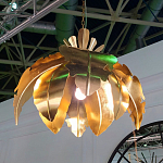 Подвесной светильник Tropical Leaves Hanging lamp варинант исполнения - 1 | Loft Concept в Омске