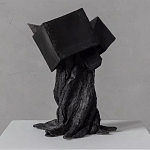 Скульптура «Окаменелый рост», Черный объект варинант исполнения - 1 | Loft Concept в Омске