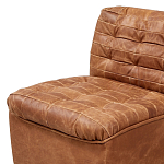 Модульное кожаное кресло Maxence Lounge Leather Armchair варинант исполнения - 2 | Loft Concept в Омске