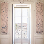 Обои ручная роспись Earlham Almost Mauve варинант исполнения - 3 | Loft Concept в Омске