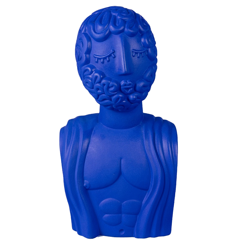 Скульптура Seletti Bust Man Blue Синий в Омске | Loft Concept 