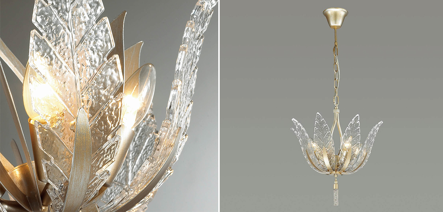 Люстра Glass Petals Chandelier 36 Люстра Glass Petals Chandelier 36 - Loft-Concept в Омске