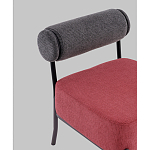 Кресло Ponpoun тёмно-серый бордо варинант исполнения - 2 | Loft Concept в Омске