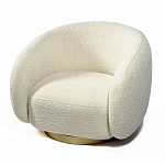 Кресло Bear Белое букле варинант исполнения - 2 | Loft Concept в Омске