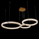 Люстра с 3-мя кольцами из натурального камня Minerals of Light варинант исполнения - 2 | Loft Concept в Омске