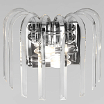 Бра цвета никель с изогнутыми хрустальными элементами Radiant Ribbons варинант исполнения - 2 | Loft Concept в Омске