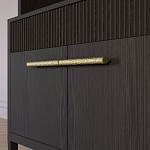 Стеллаж Primo с ящиками Темный орех варинант исполнения - 5 | Loft Concept в Омске