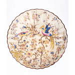 Чаша с цветочным орнаментом на ножке в виде бронзового ангела Eden Garden варинант исполнения - 4 | Loft Concept в Омске