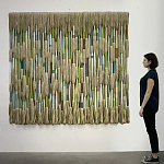 Художественный панно макраме Wall decor Voice the Forest варинант исполнения - 1 | Loft Concept в Омске