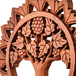 Панно из дерева круглое Osier Panel With Trees варинант исполнения - 2 | Loft Concept в Омске