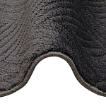 Ковер из полиэстера Black and white continent варинант исполнения - 3 | Loft Concept в Омске