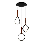 Подвесной светильник с геометрическими источниками света Geometric Architecture of Light варинант исполнения - 1 | Loft Concept в Омске